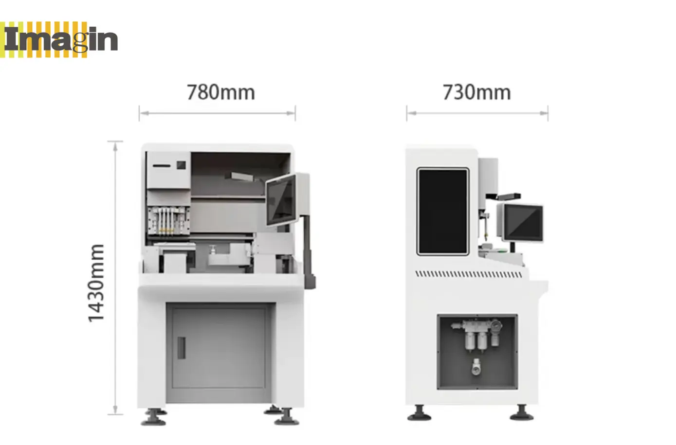 5-axis 4-head single work table stone setting machine a062